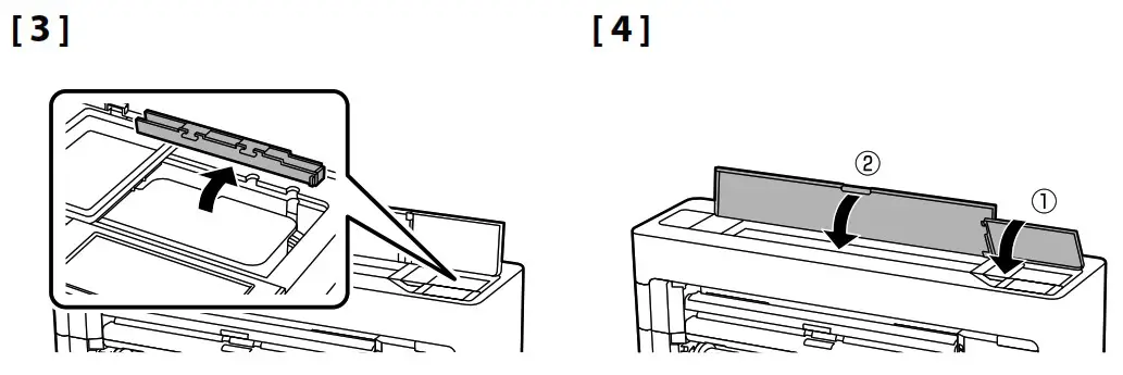 Epson SC P8500D Sure cooler LFP Printer - Removing protective material 2