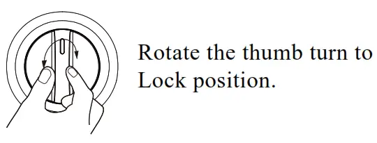 UNLOCK the door from outside23