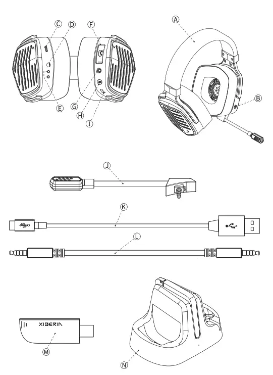Dongguan G02RX G02 Wearing game headphones - overview