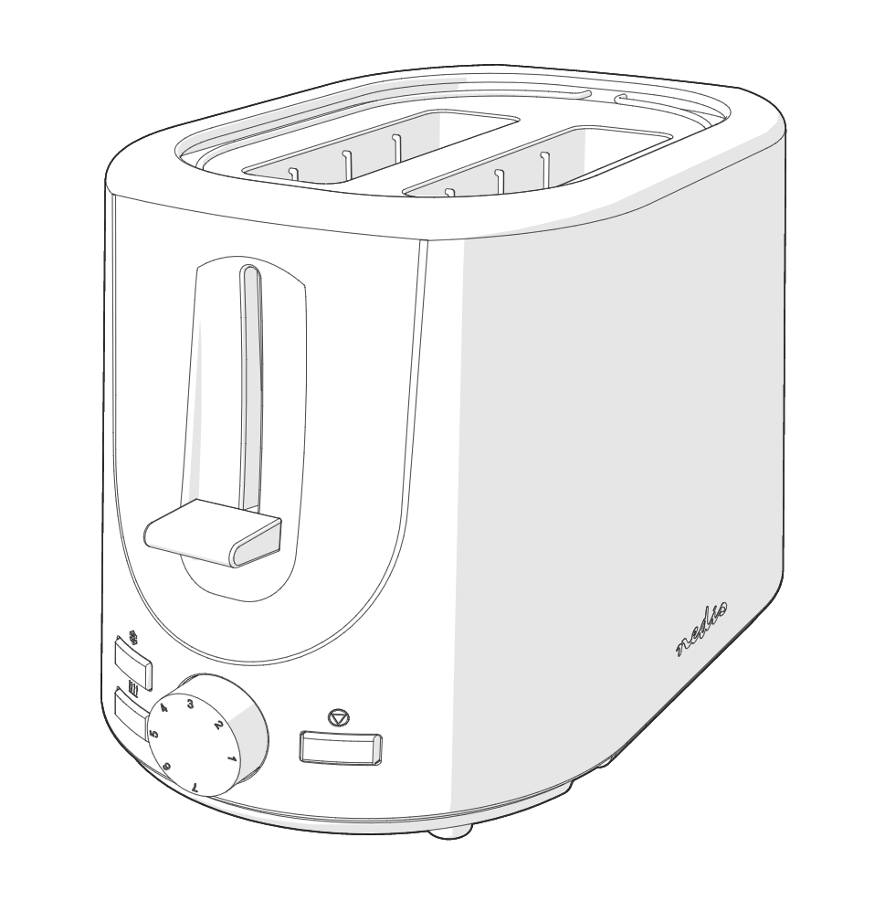 Nedis Kabt300eal 2-slice Toaster User Manual Nedis Kabt300eal 2-slice Toaster User Manual