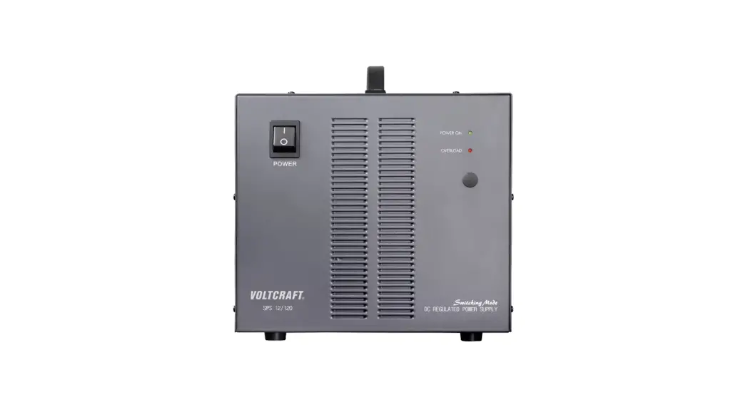 Voltcraft Sps12 High Current Switching Power Supply Instruction Manual