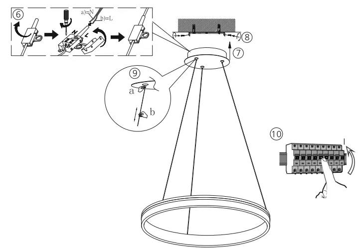 Paul Neuhaus 8410-13 40cm Q-VITO LED Pendant Lamp 4