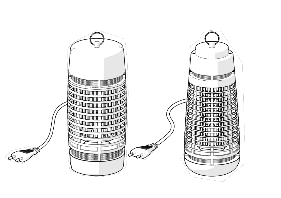 Nedis Inki112cbk4 | Inki112cbk6 Insect Killer User Manual Nedis Inki112cbk4 | Inki112cbk6 Insect Killer User Manual