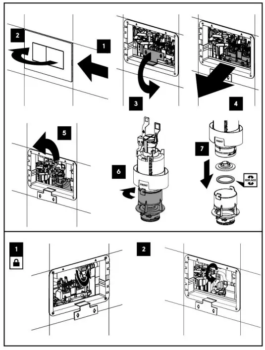 KOLO GT-99400 Technic GT for WC Frame-12