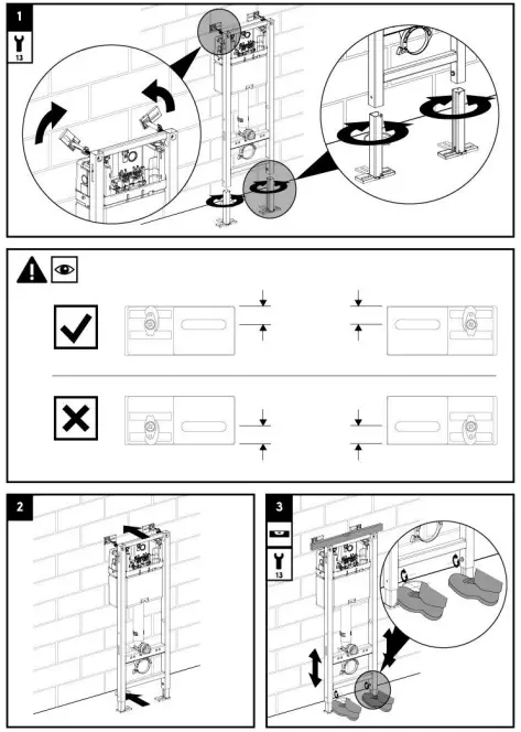 KOLO GT-99400 Technic GT for WC Frame-2