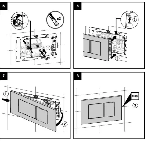 KOLO GT-99400 Technic GT for WC Frame-8
