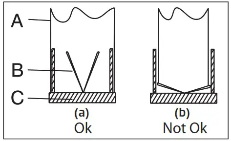 beko BHCB63640B 60cm Wall Mounted Cooker Hood - Installation of appliance 6