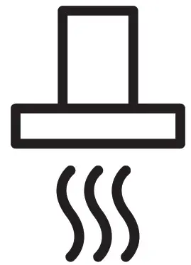 beko BHCB63640B 60cm Wall Mounted Cooker Hood - cover