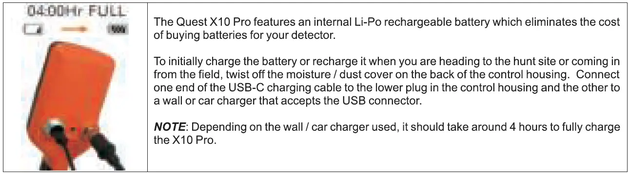 QUEST X10 Pro Metal Detector 23
