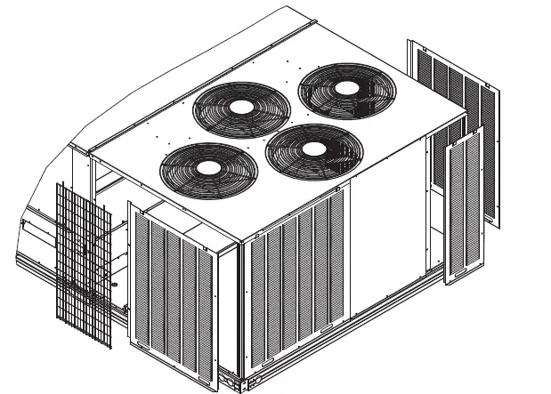 GOIC-CRLVHLGD017A00-Louvered-Hail-Guard-Accessory-Gas-Heat-Electric-Cooling-Electric-Cooling-and-Heat-Pump-fig1