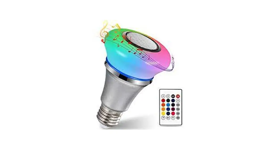 Bytech By-mc-lb-145-wt Multicolor Music Bulb Speaker User Manual