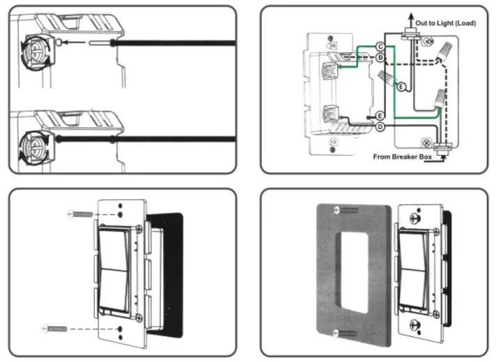 RoHS In-Wall Smart Switch - Installation Instruction 2