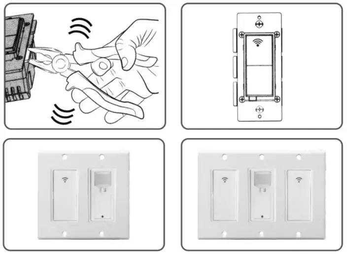 RoHS In-Wall Smart Switch - Switch wiring installation1