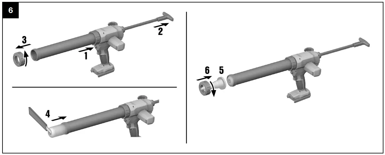 HILTI CD 4­22 Cordless Caulking Dispenser - 2