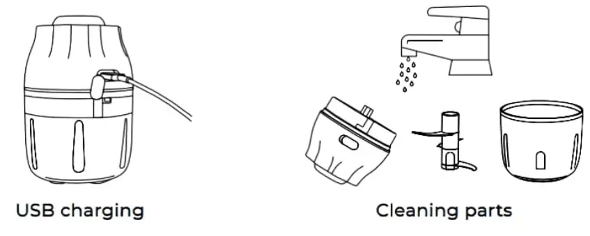 iGear ChopMix Vegetable Plus Fruit Chopper - Use