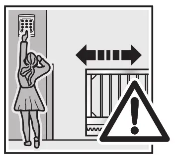 HORMANN Sliding Door Operator STA 500 FU for Entrance Gates - door travel