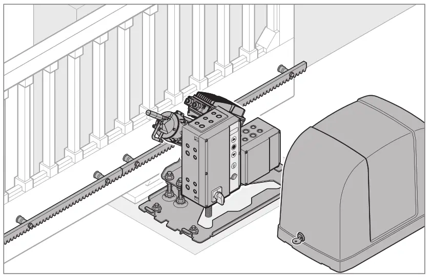 HORMANN Sliding Door Operator STA 500 FU for Entrance Gates