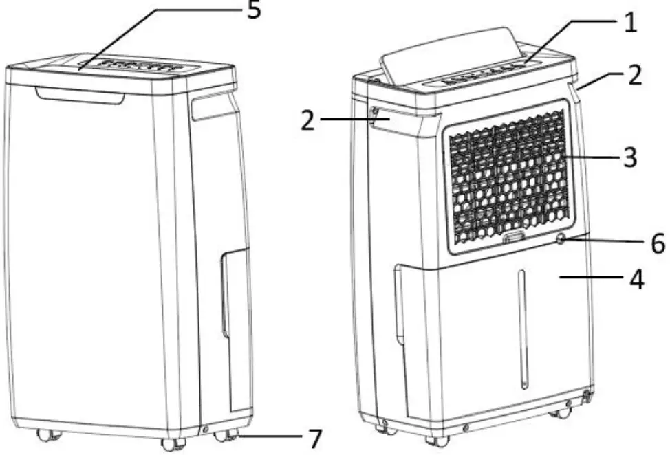 emerio DH-127463.1 Portable Dehumidifier 01