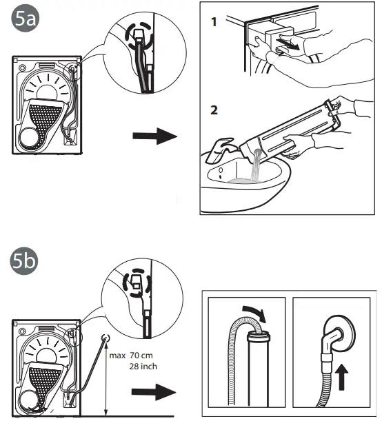 Hotpoint F163138 NT M11 9X3E UK Condenser Tumble Dryer - fig5