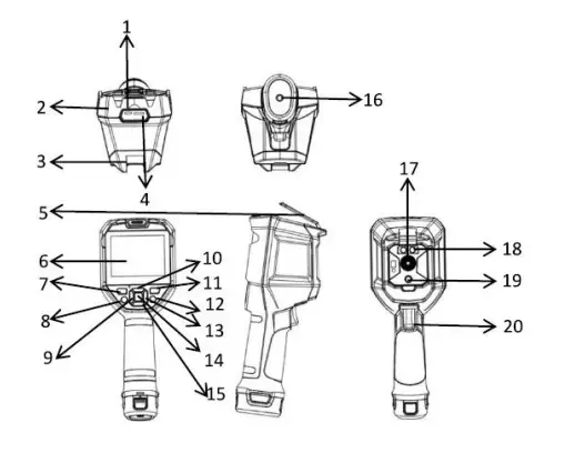 UNI-T UTi720E Professional Thermal Imager fig 1