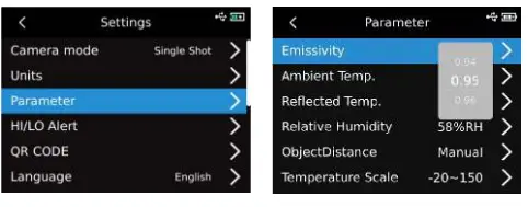 UNI-T UTi720E Professional Thermal Imager fig 19