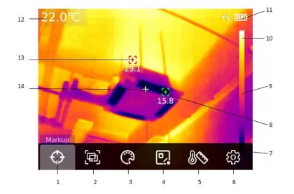 UNI-T UTi720E Professional Thermal Imager fig 2