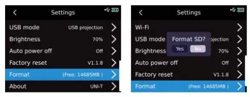 UNI-T UTi720E Professional Thermal Imager fig 31