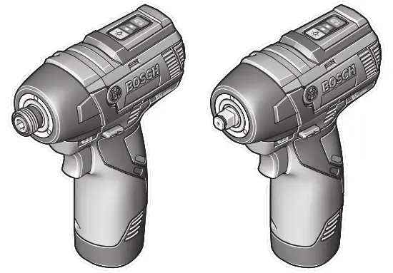 BOSCH GDR 12V-110, GDS 12V-115 Professional Cordless Impact Wrench -