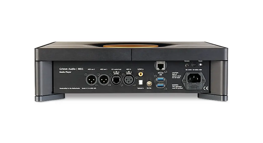 Grimm Audio Mu1 Digital Audio Outputs User Manual