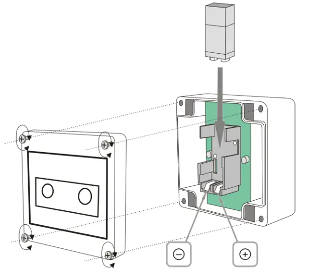 Sonel GUD 1 Ultrasonic Leak Detectors - batteries 1