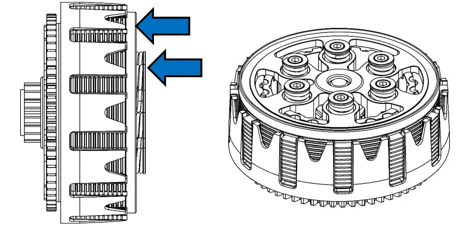 REKLUSE CoreManual TorqDrive for KX450 and KX250 2021 Bike Models - PARTS 3