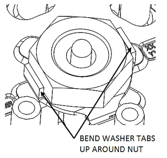 REKLUSE CoreManual TorqDrive for KX450 and KX250 2021 Bike Models - washer