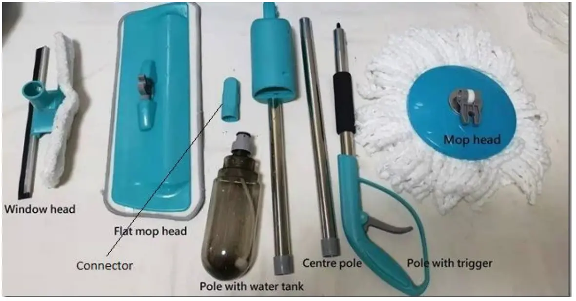 COOPERS OF STORTFORD K683 Multi-Purpose Spray Mop - fig