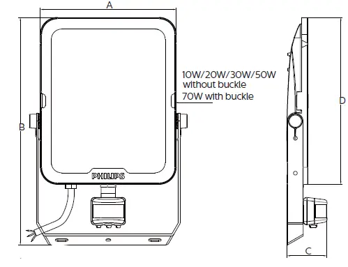 PHILIPS-BVP151-LED-Floodlight-FIG-2