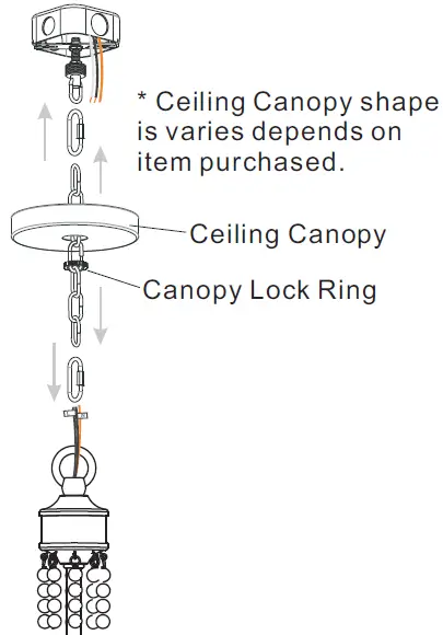 QUOIZEL-BGA5021BN-24-Inch-Brigitta-6-Light-Brushed-Nickel-Chandelier-Ceiling-Light-FIG-8