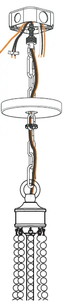 QUOIZEL-BGA5021BN-24-Inch-Brigitta-6-Light-Brushed-Nickel-Chandelier-Ceiling-Light-FIG-9