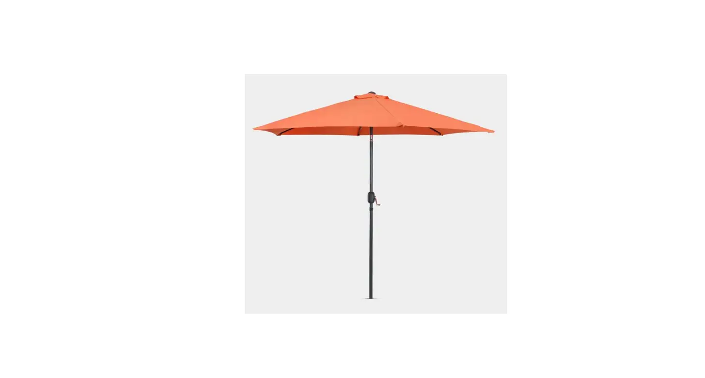 Vonhaus 2522083 2.7m Orange Garden Parasol Umbrella Instruction Manual
