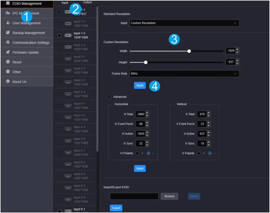 NOVASTAR H Series Video Wall Splicers - Figure 13