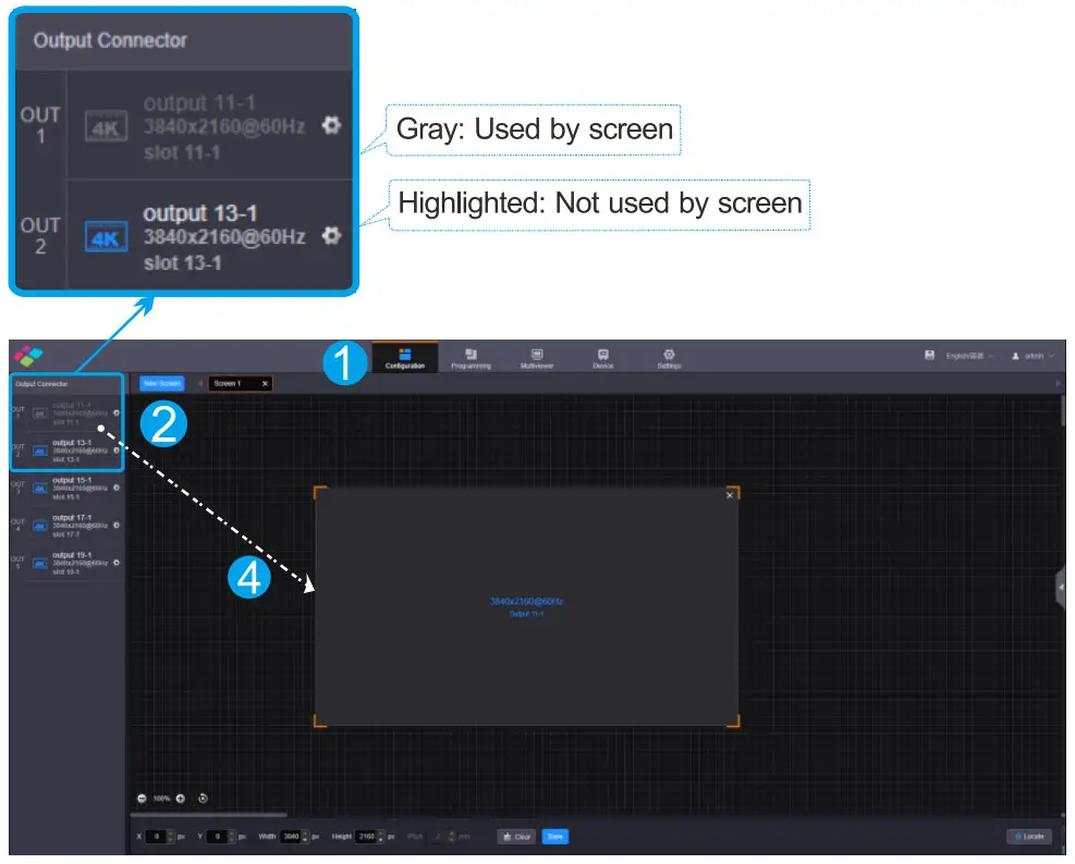 NOVASTAR H Series Video Wall Splicers - Figure 7