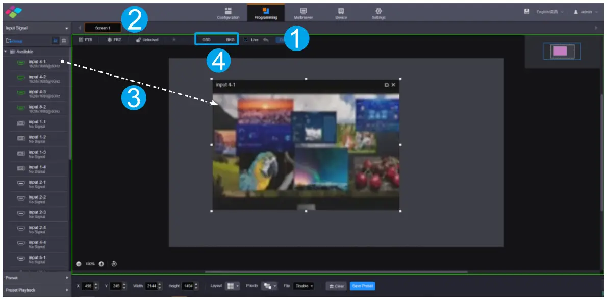 NOVASTAR H Series Video Wall Splicers - Figure 9
