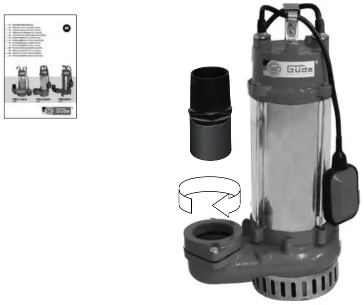 Gude Pro 1100 A Water Pump - FIGURE 1