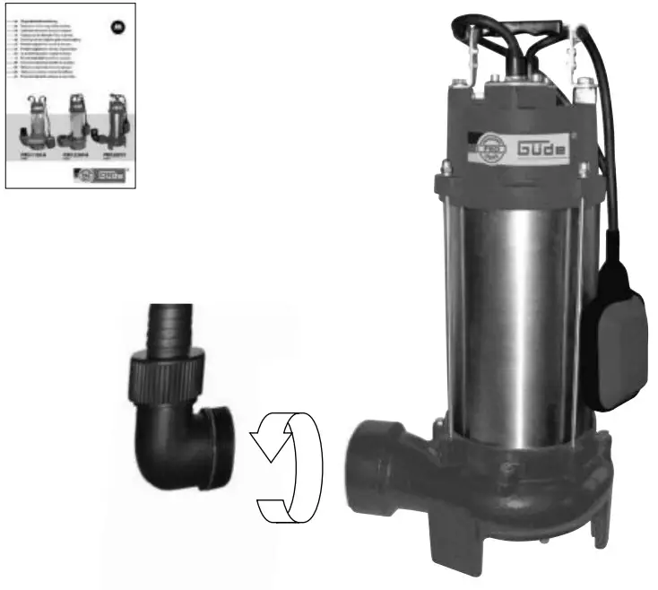 Gude Pro 1100 A Water Pump - FIGURE 2