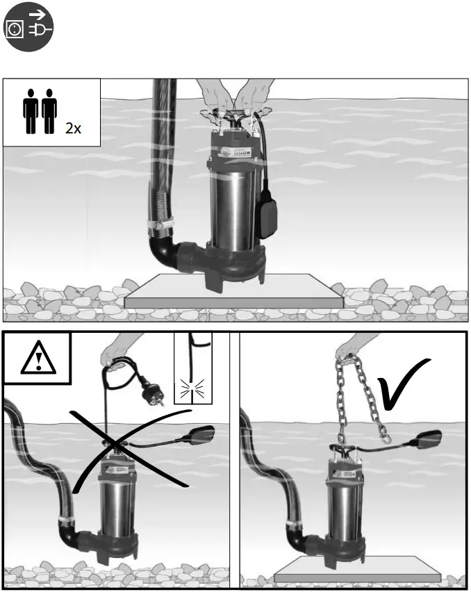 Gude Pro 1100 A Water Pump - FIGURE 4