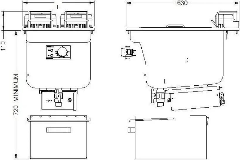 frifri 671125 - Models and dimensions 1
