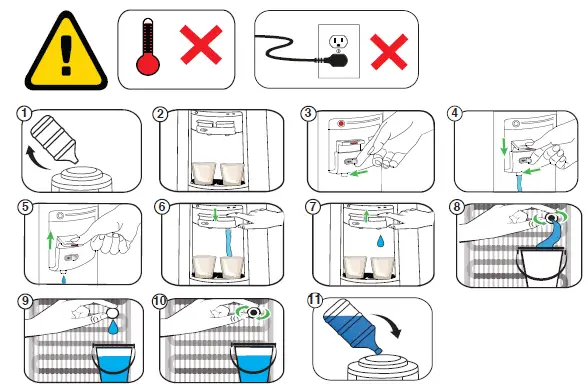 Glacier Bay VWD5446BLS-2-HDU Water Dispenser 13