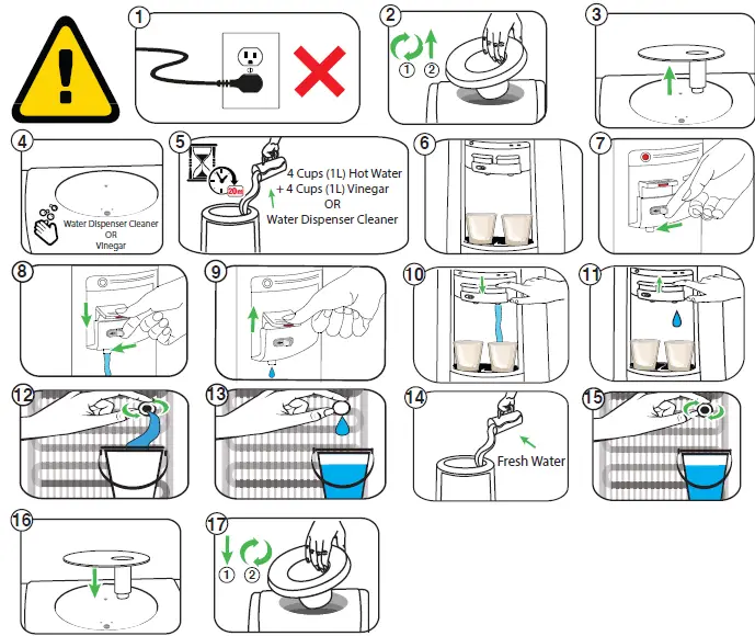 Glacier Bay VWD5446BLS-2-HDU Water Dispenser 3