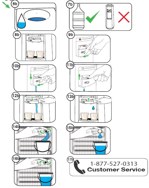 Glacier Bay VWD5446BLS-2-HDU Water Dispenser 6