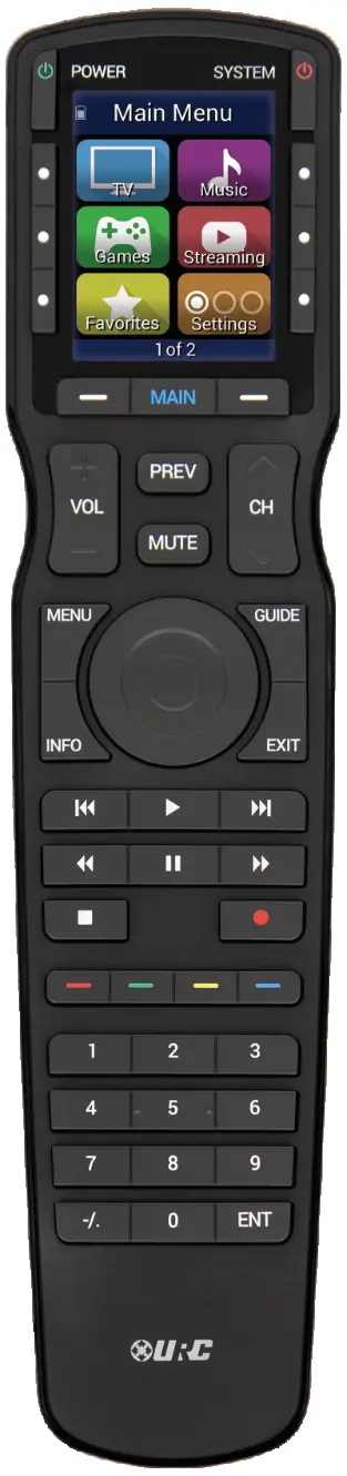 URC MX-790 MX-790i Remote -