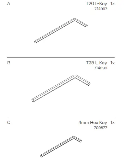Innovative Design Works PTS 04 UNIV Universal Payment Terminal Stand - FIG