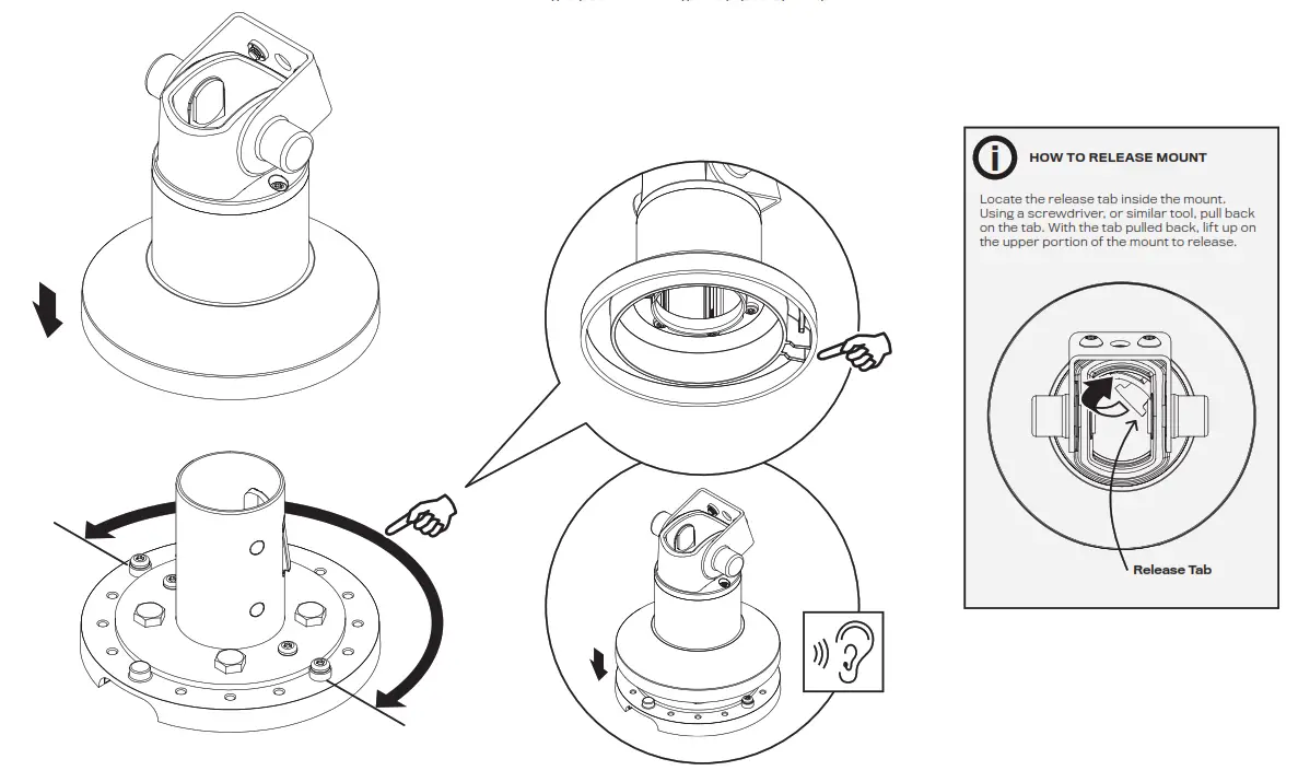 Innovative Design Works PTS 04 UNIV Universal Payment Terminal Stand - FIG17